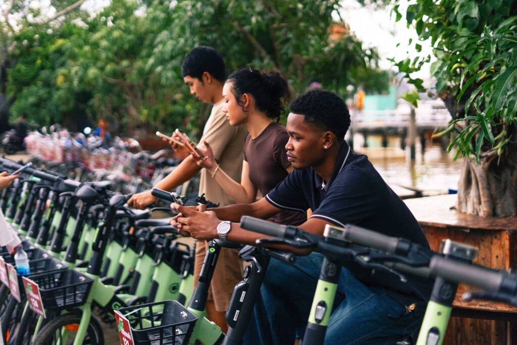 Shared mobility fleet 