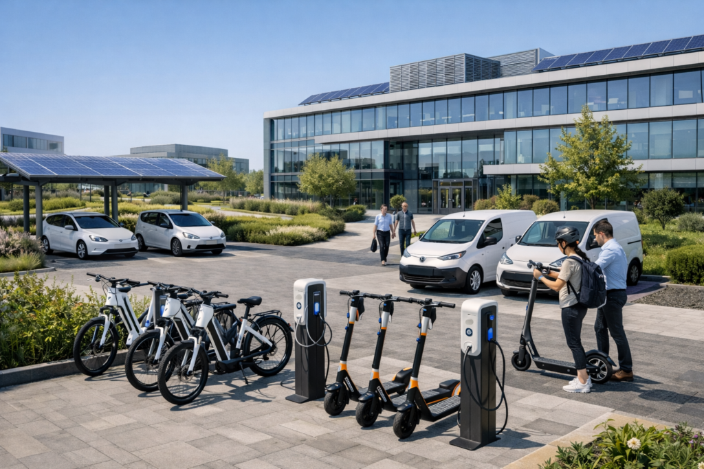 Sustainable corporate mobility: strategies for greener and more competitive businesses