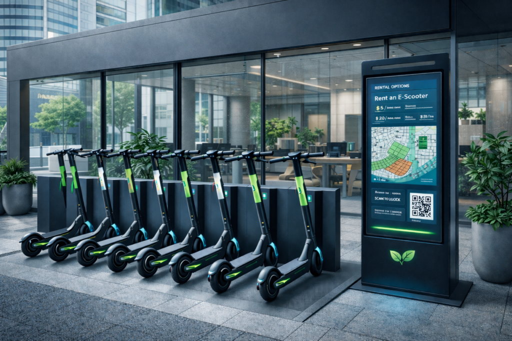 Alquiler de scooters eléctricos: cómo digitalizar y automatizar tu rental